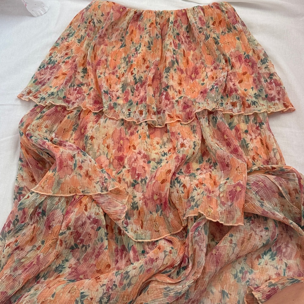 NWOT ASTR Tiered Maxi Skirt - Picture 3 of 3